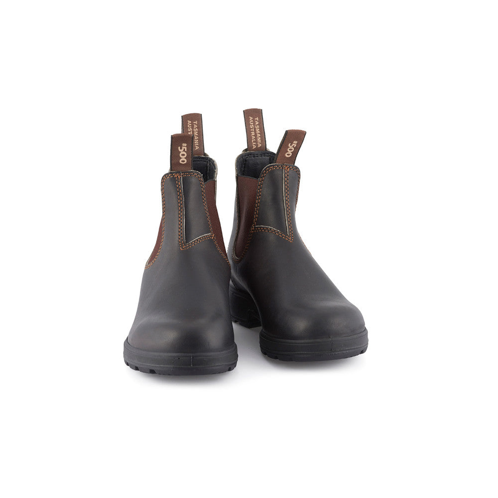 Blundstone 500 Stout Brown Leather Boots