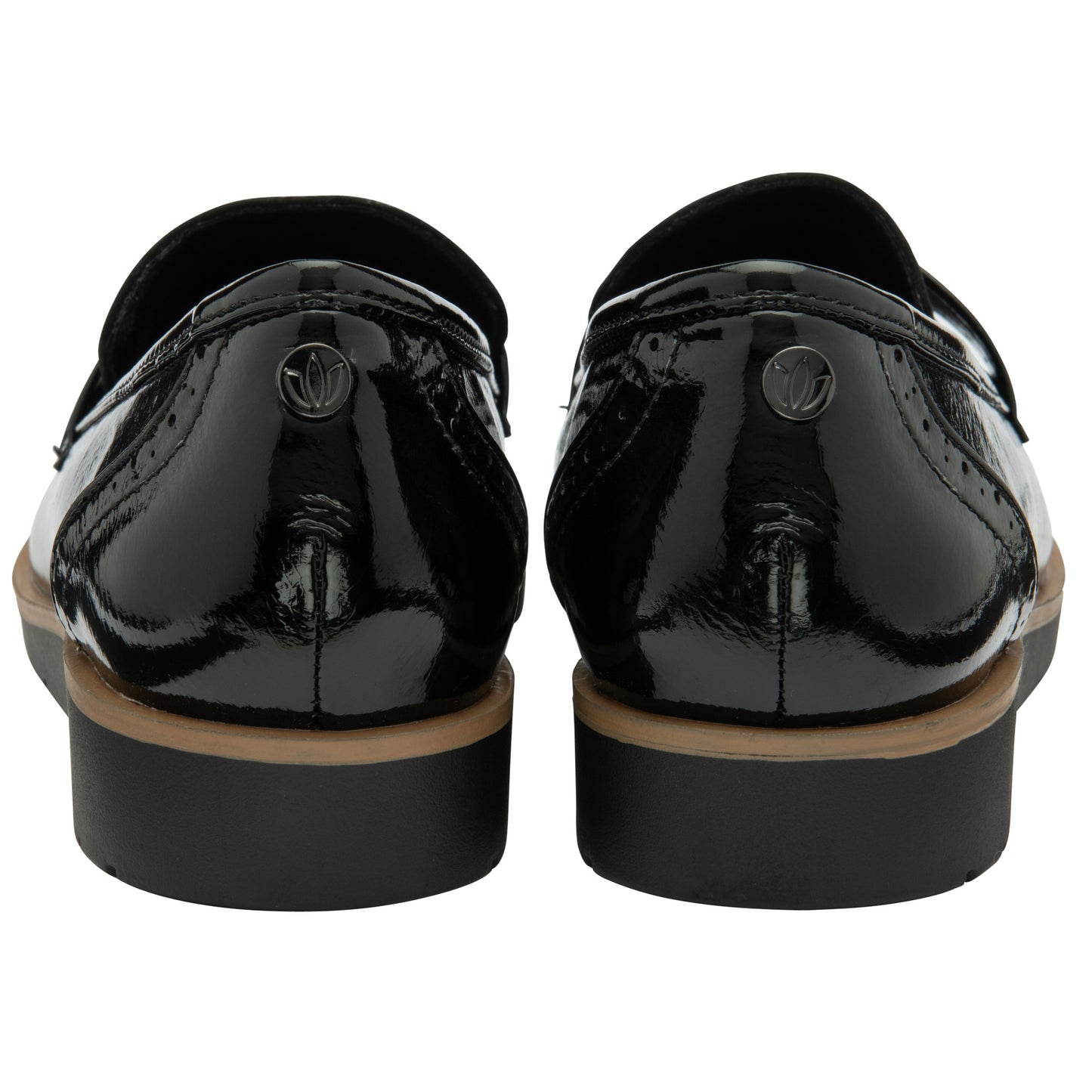Lotus ULS423 Cambridge Black Casual Shoes