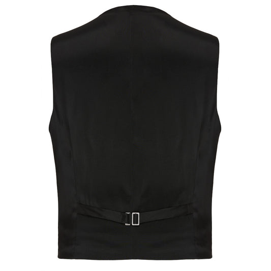 Carl Gross 30-031S0 90 Black Suit Waistcoat