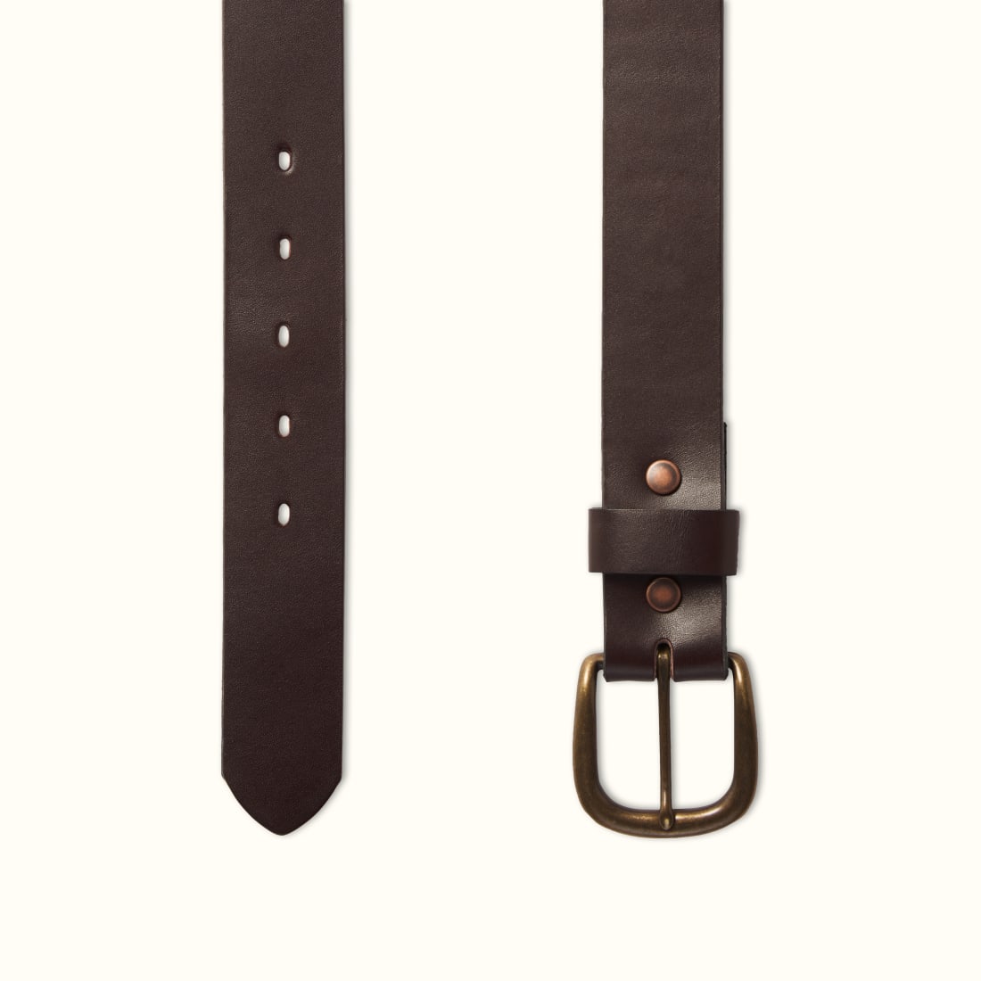RM Williams Traditonal Belt Chestnut Cowhide Leather Belt