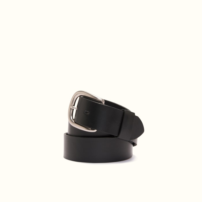 RM Williams Traditional Cowhide Leather Black Belt