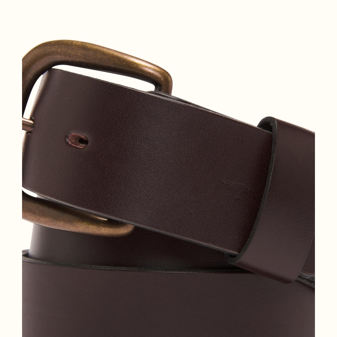 RM Williams Traditonal Belt Chestnut Cowhide Leather Belt