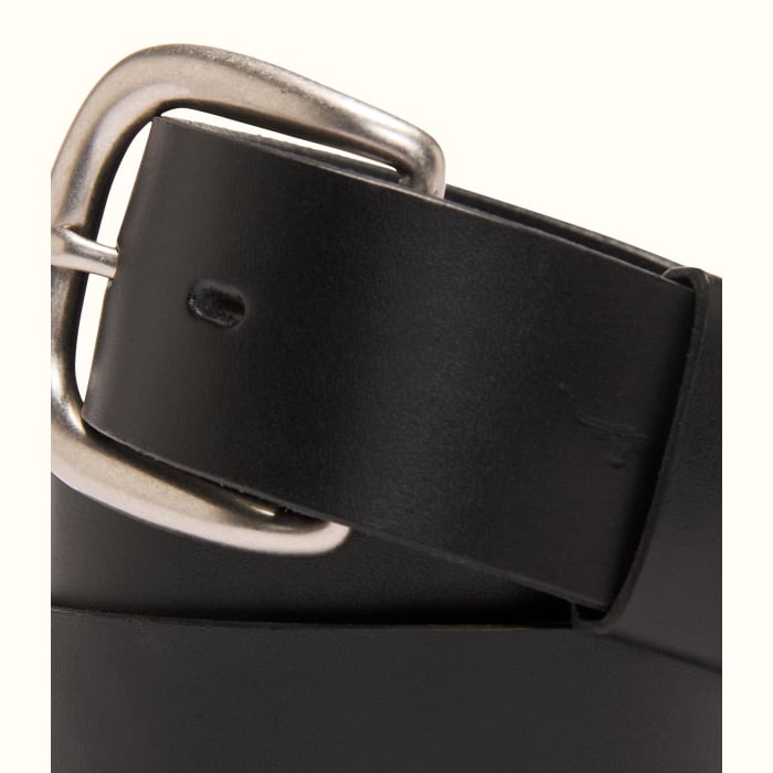 RM Williams Traditional Cowhide Leather Black Belt