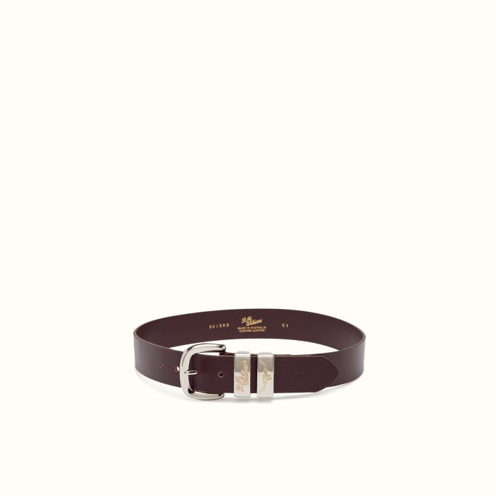 RM Williams Drover Chestnut Belt
