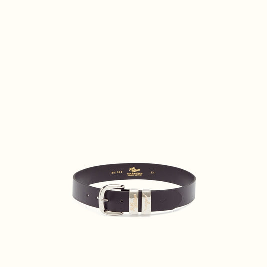 RM Williams Drover Black 1 1/2" Jerrawa Belt