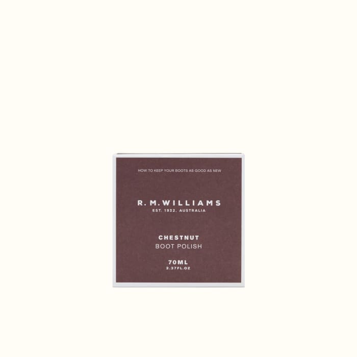 RM Williams Stockman's Chestnut Boot Polish