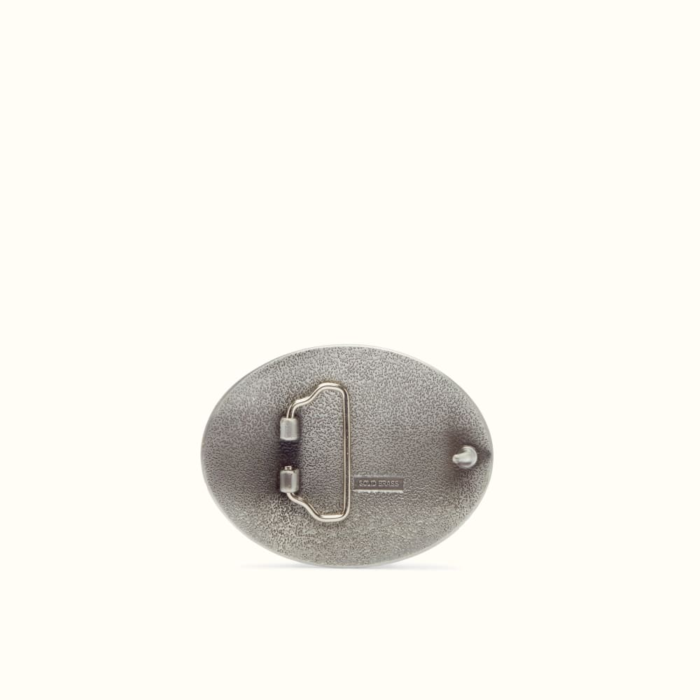 RM Williams R.M.Williams Silver Gold Logo Buckle Silver Gold