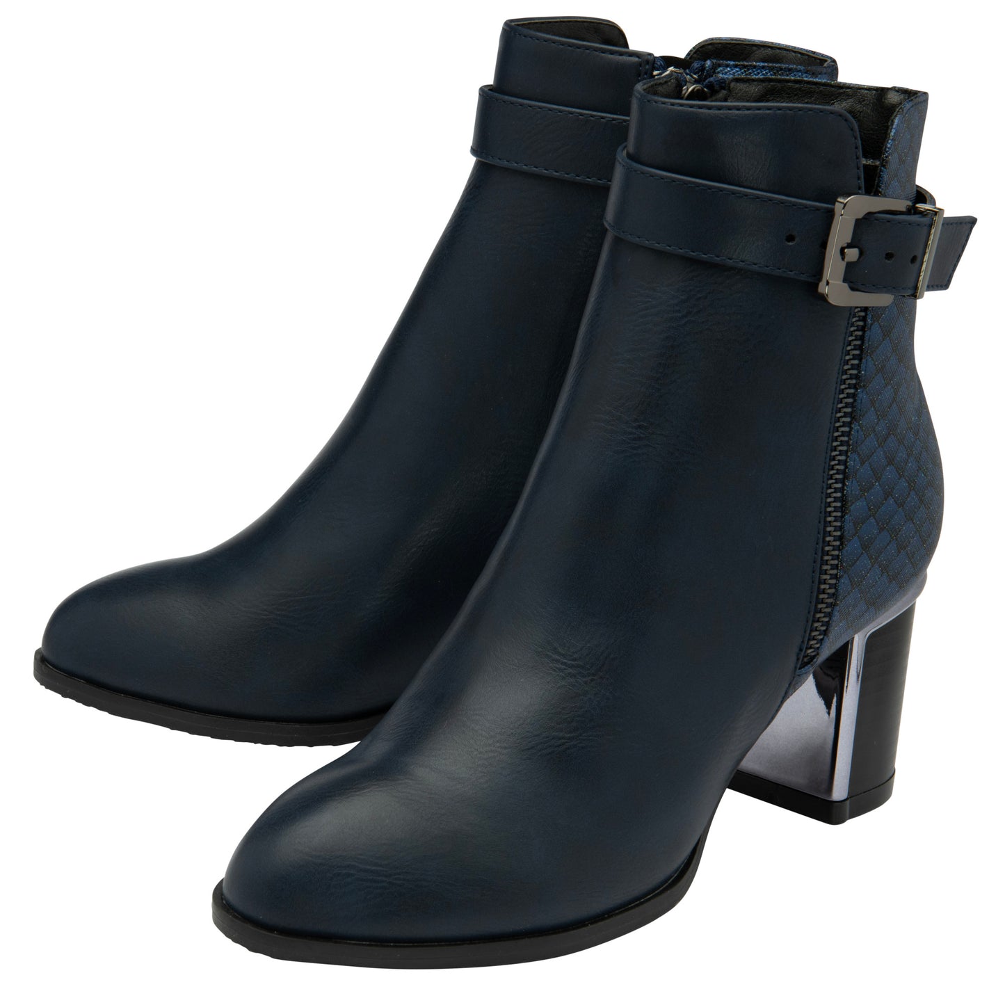 Lotus ULB320 Cindy Navy Boots