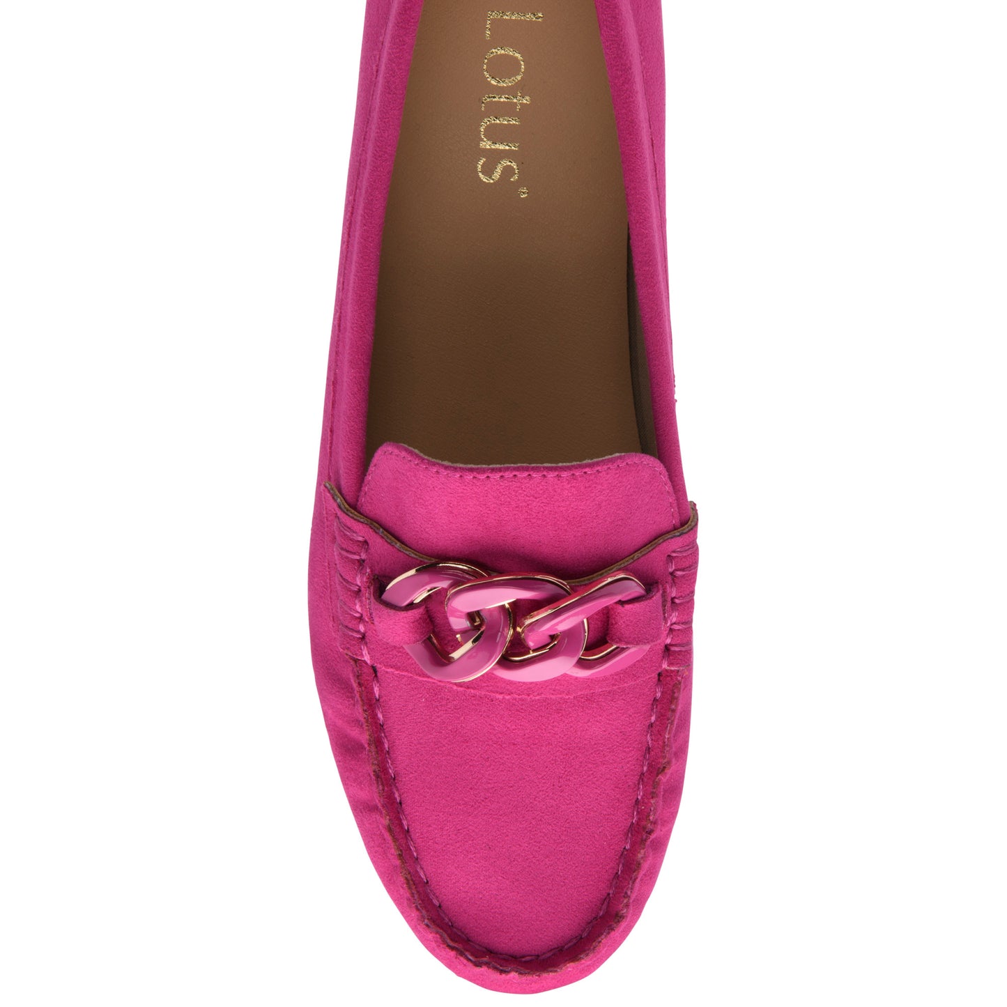Lotus Coma Pink Loafers