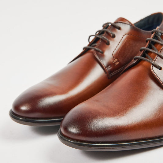 Pod Carl Cognac Formal Shoe