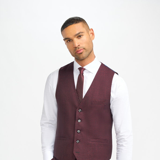 Cavani Caridi Wine Waistcoat