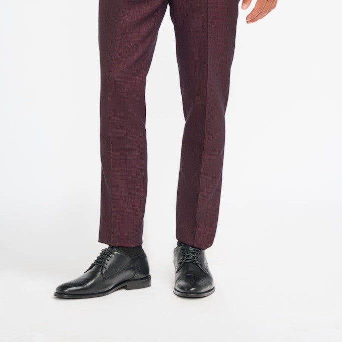Cavani Caridi Wine Trousers