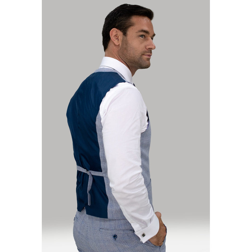 Cavani Caridi Sky Waistcoat