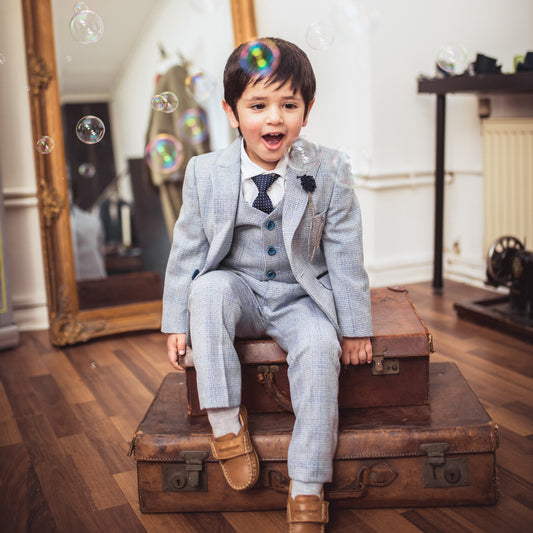 Cavani Caridi Sky Boys Three Piece Suit