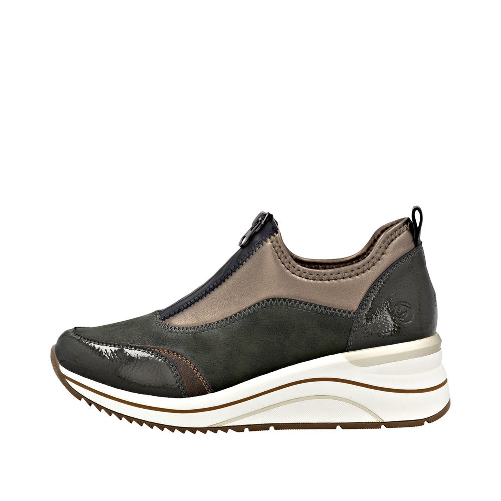 Remonte D0T08-54 Forest Green Casual Shoes