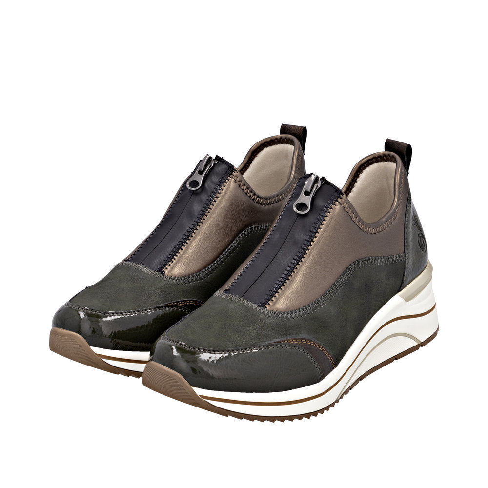 Remonte D0T08-54 Forest Green Casual Shoes
