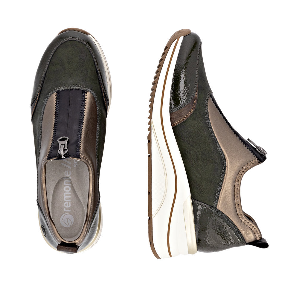 Remonte D0T08-54 Forest Green Casual Shoes