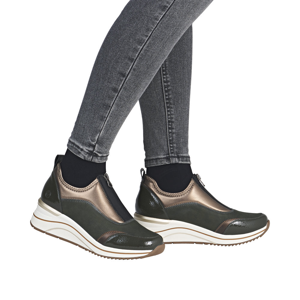 Remonte D0T08-54 Forest Green Casual Shoes