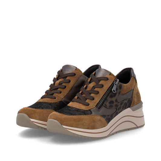 Remonte D0T23-24 Brown Combination Casual Shoes