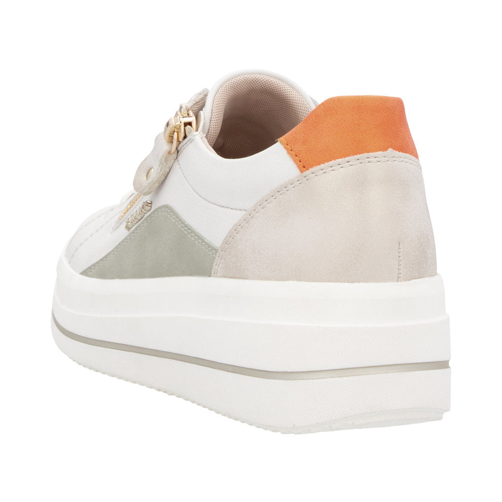 Remonte D1C01-81 Offwhite/Sage/Shell/Orange/Offwhite Trainers
