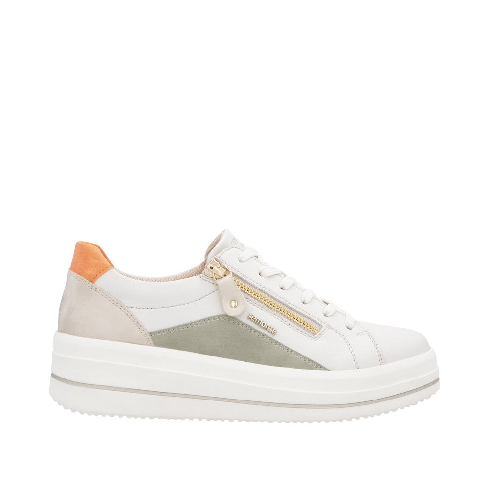 Remonte D1C01-81 Offwhite/Sage/Shell/Orange/Offwhite Trainers