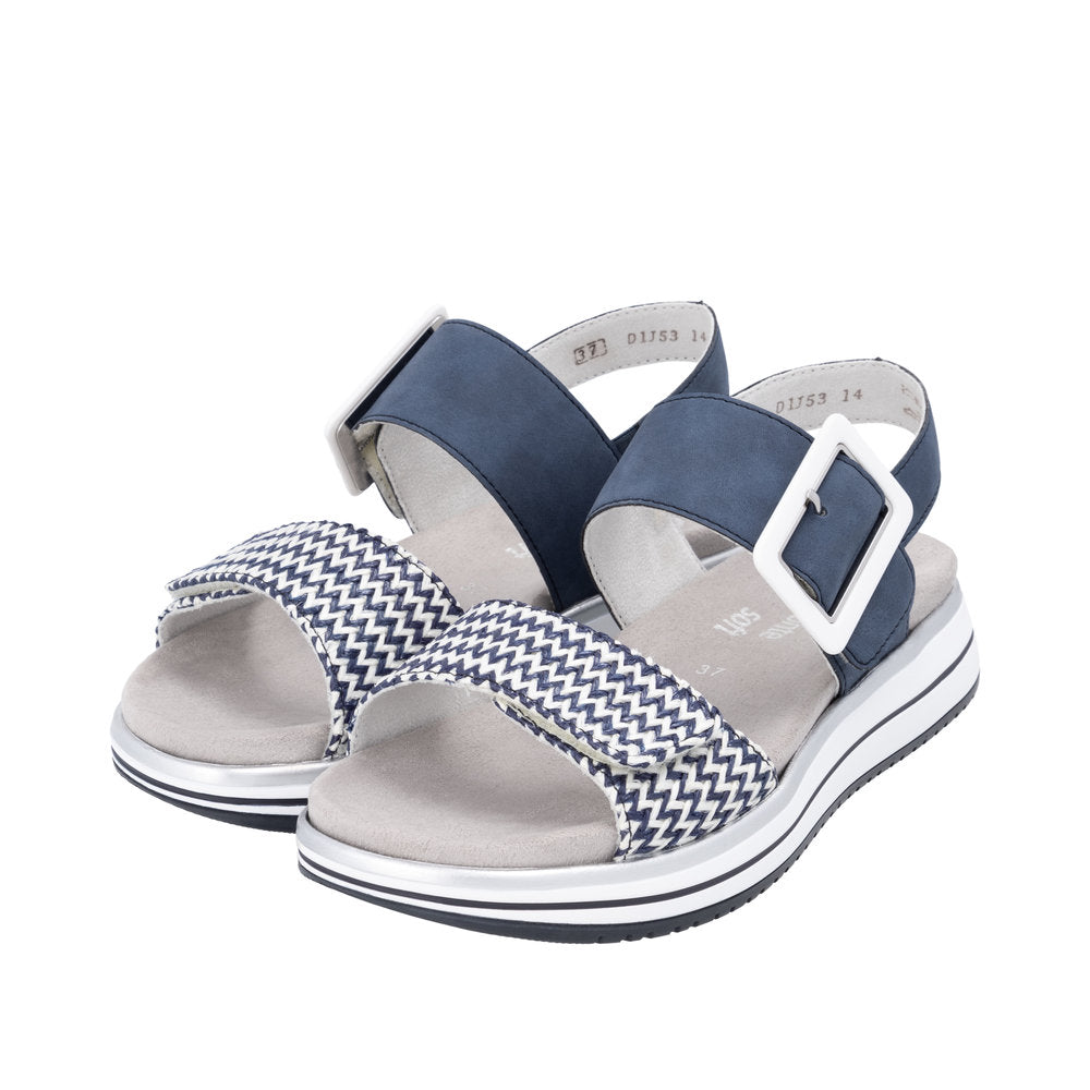 Remonte D1J53-14 Pacific White Sandals