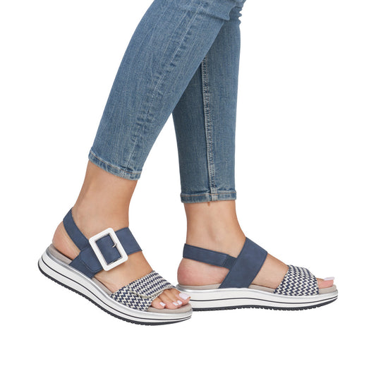 Remonte D1J53-14 Pacific White Sandals