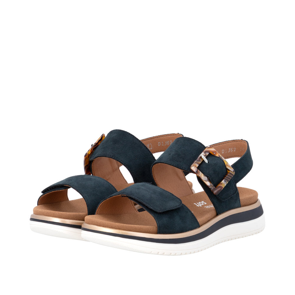 Remonte D1J62-14 Pacific Blue Sandals
