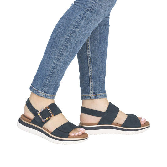 Remonte D1J62-14 Pacific Blue Sandals