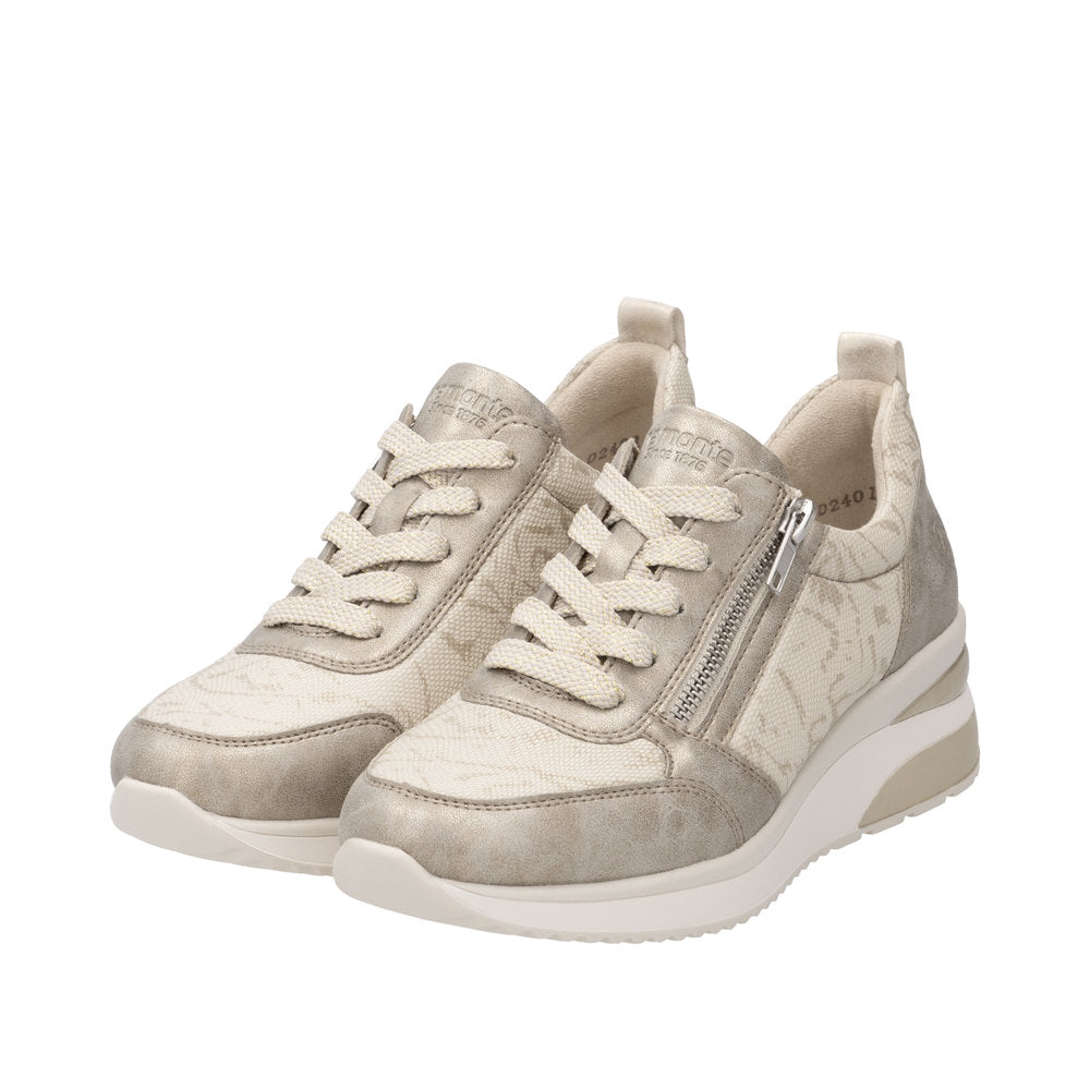 Remonte D2401-61 Pearl Cream Trainers