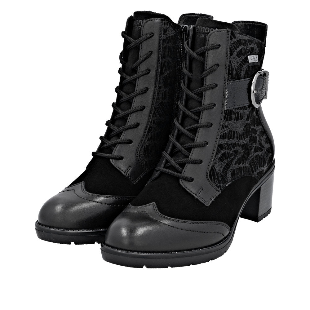 Remonte D2A77-02 Black Boots