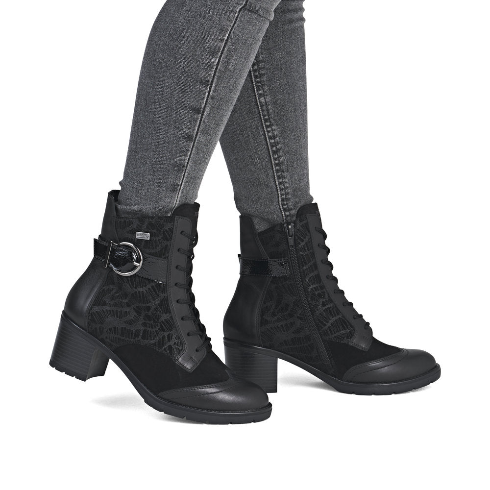 Remonte D2A77-02 Black Boots