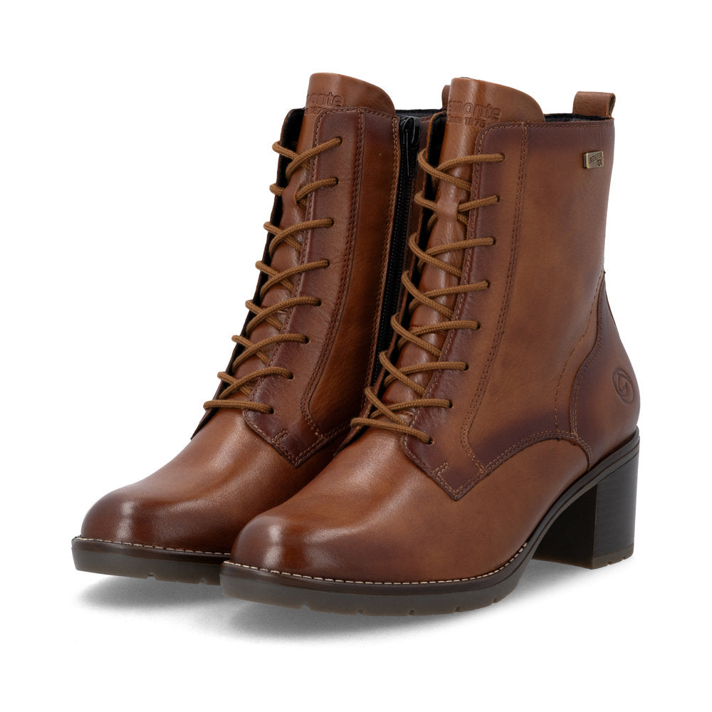 Remonte D2A80-24 Brown Mid Height Boots
