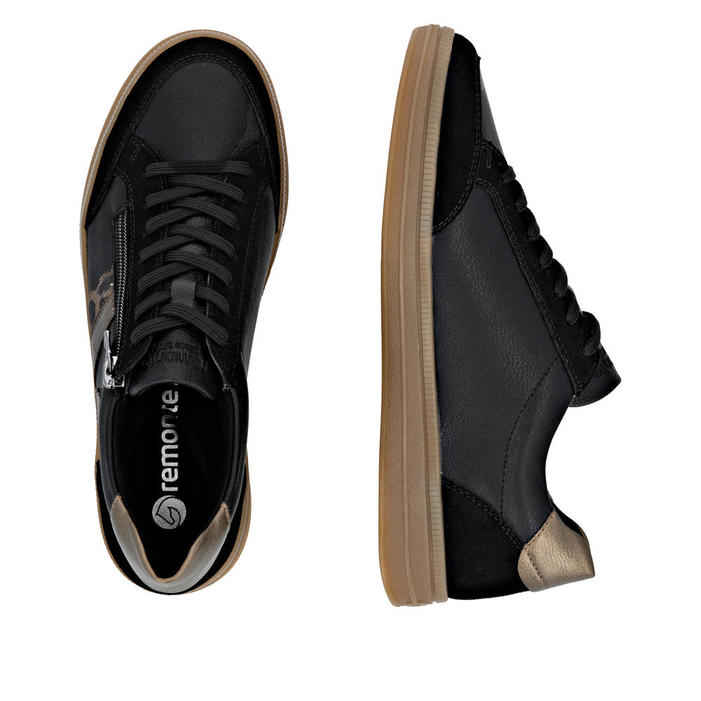 Remonte D2C04-03 Black Combination Trainers