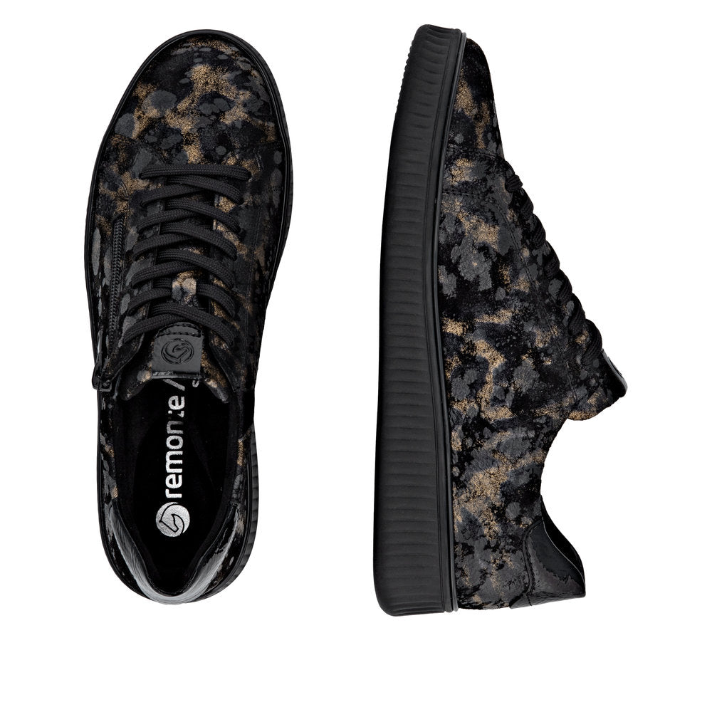Remonte D2E02-03 Leopard/Black Trainers