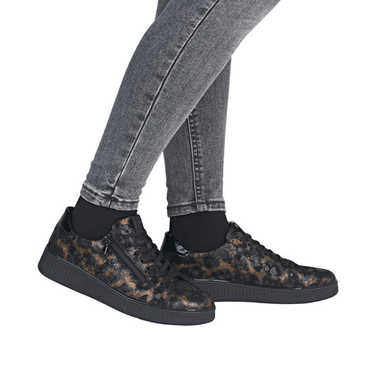 Remonte D2E02-03 Leopard/Black Trainers
