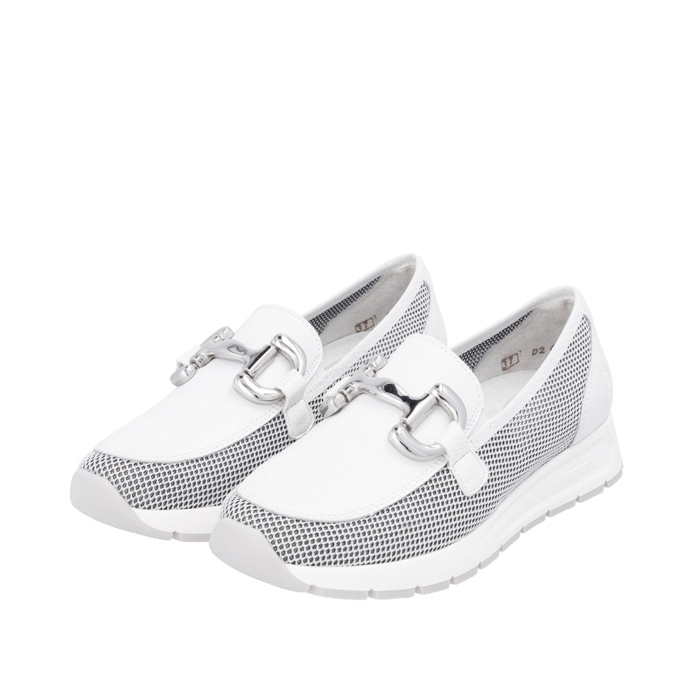 Remonte D2G02-80 White-Nautic Casual Shoes