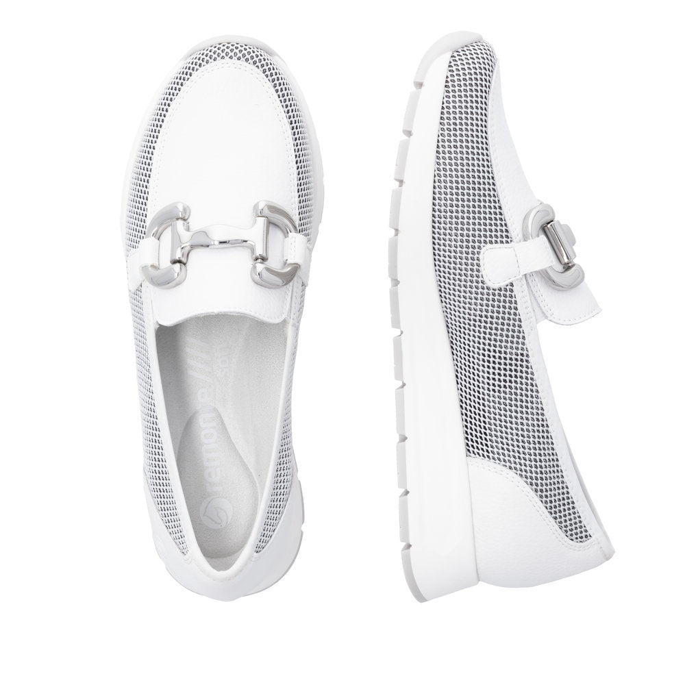 Remonte D2G02-80 White-Nautic Casual Shoes