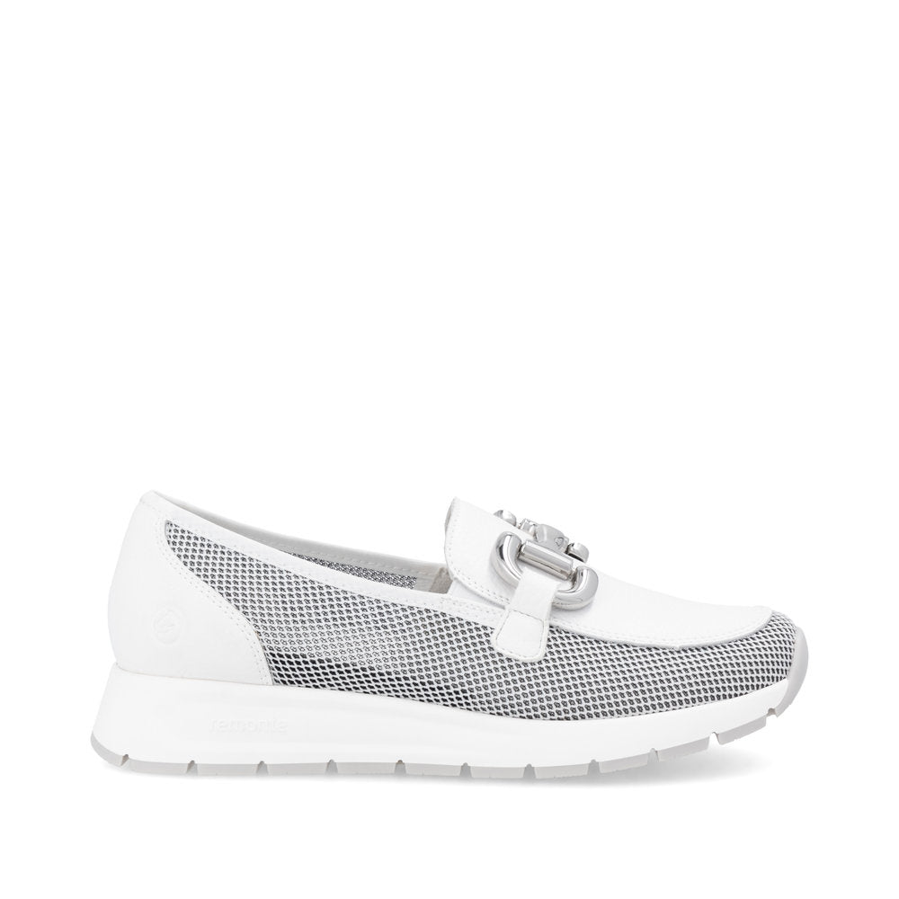 Remonte D2G02-80 White-Nautic Casual Shoes