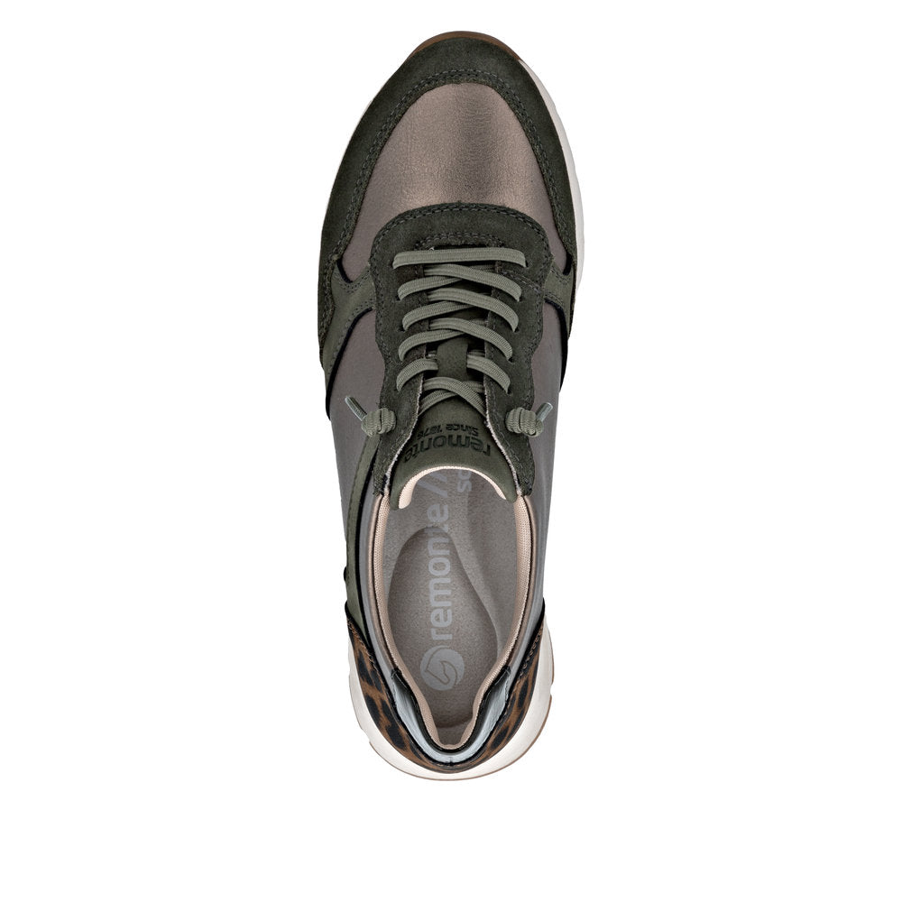 Remonte D2G06-91 Green Trainers