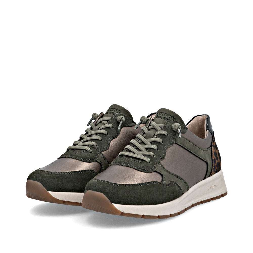 Remonte D2G06-91 Green Trainers