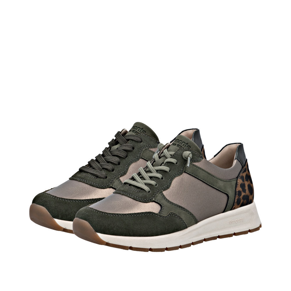 Remonte D2G06-91 Green Trainers
