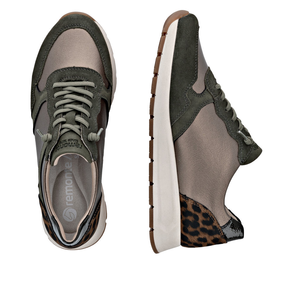 Remonte D2G06-91 Green Trainers