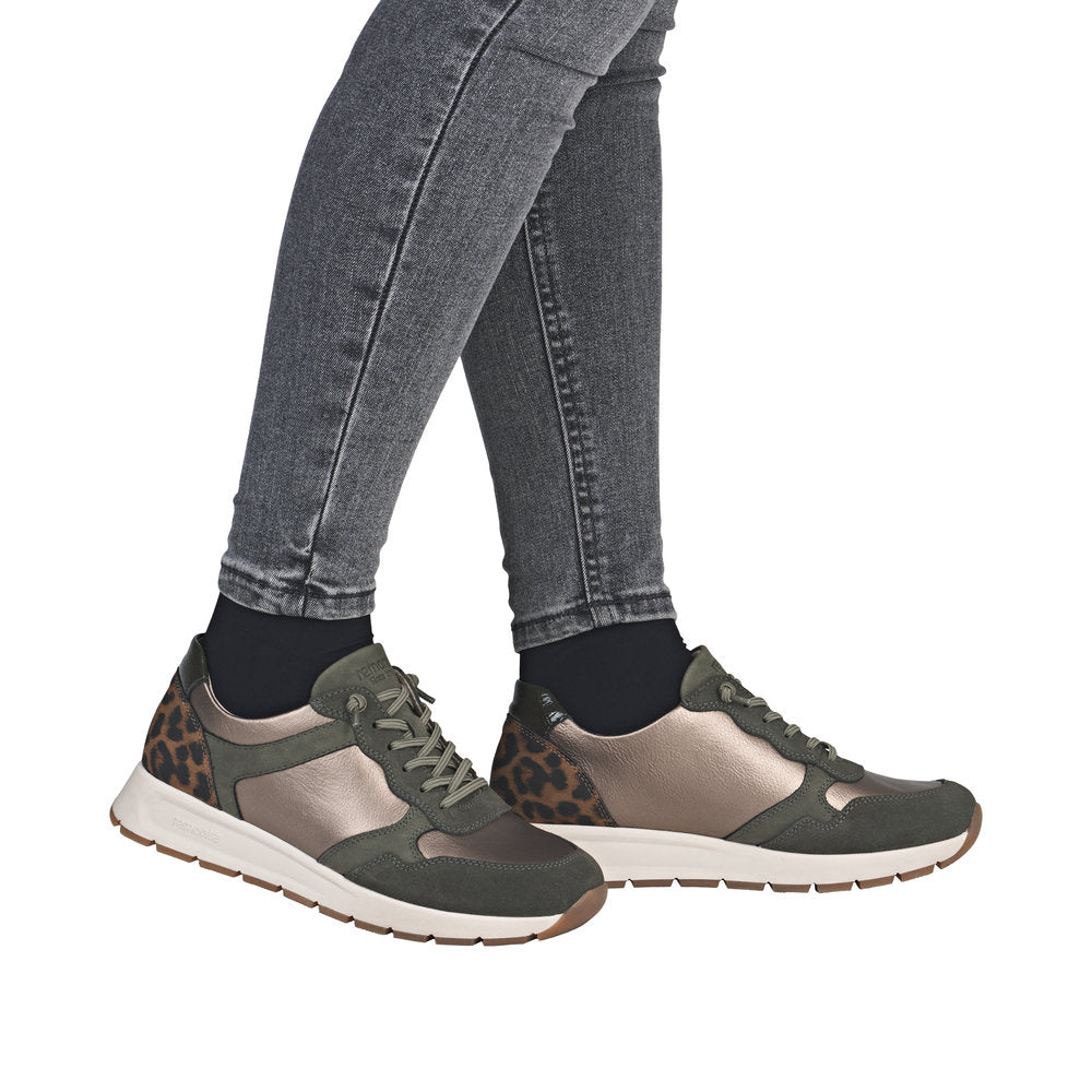 Remonte D2G06-91 Green Trainers
