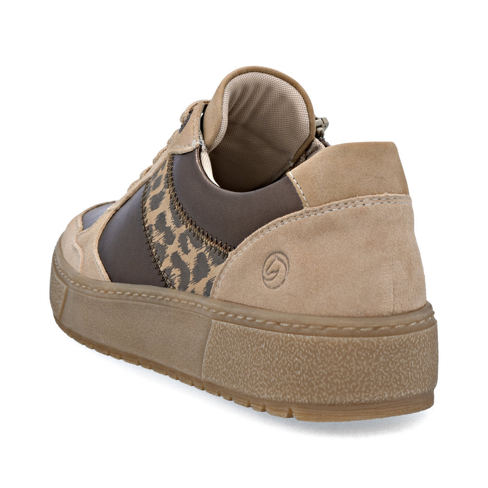 Remonte D2T01-61 Sand/Bronze Trainers
