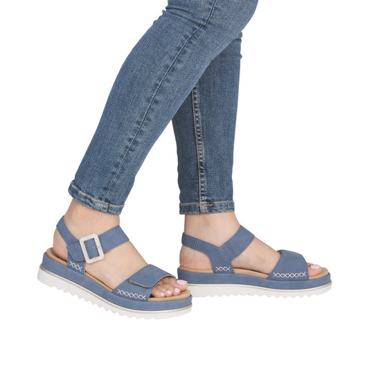 Remonte D3P53-14 Indigo Blue Sandals