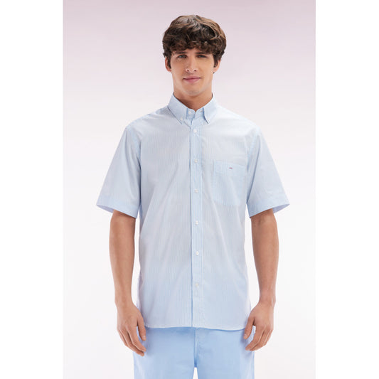 Eden Park E25CHECC0006 BLM Blue Casual Shirt