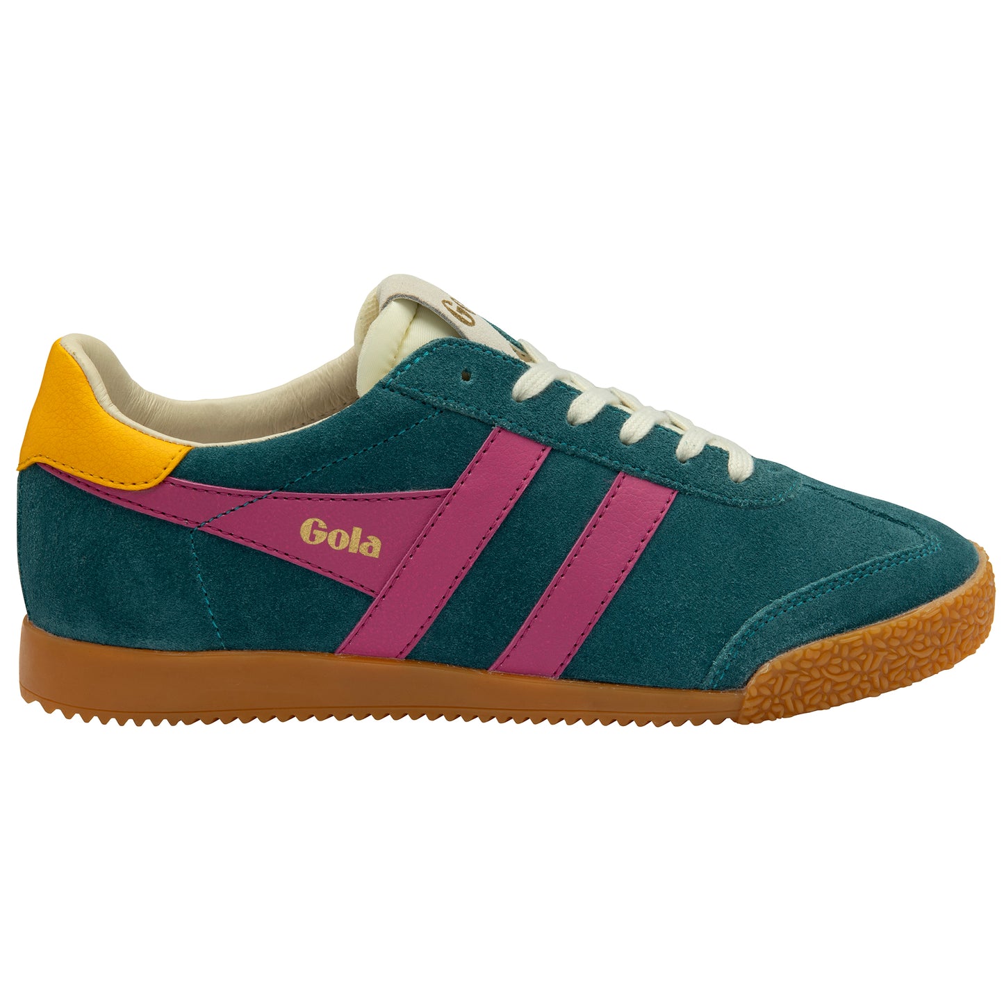 Gola CLB538EK Elan Peacock/Fuchsia/Sun Trainers
