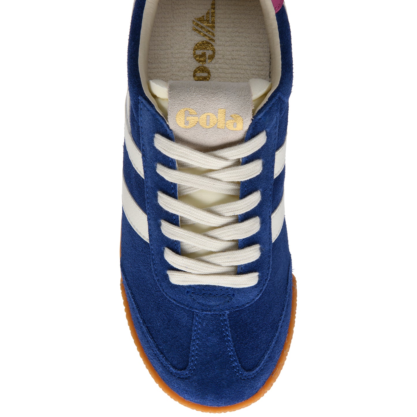 Gola Elan Deep Blue/Off White/Shocking Pink Trainers