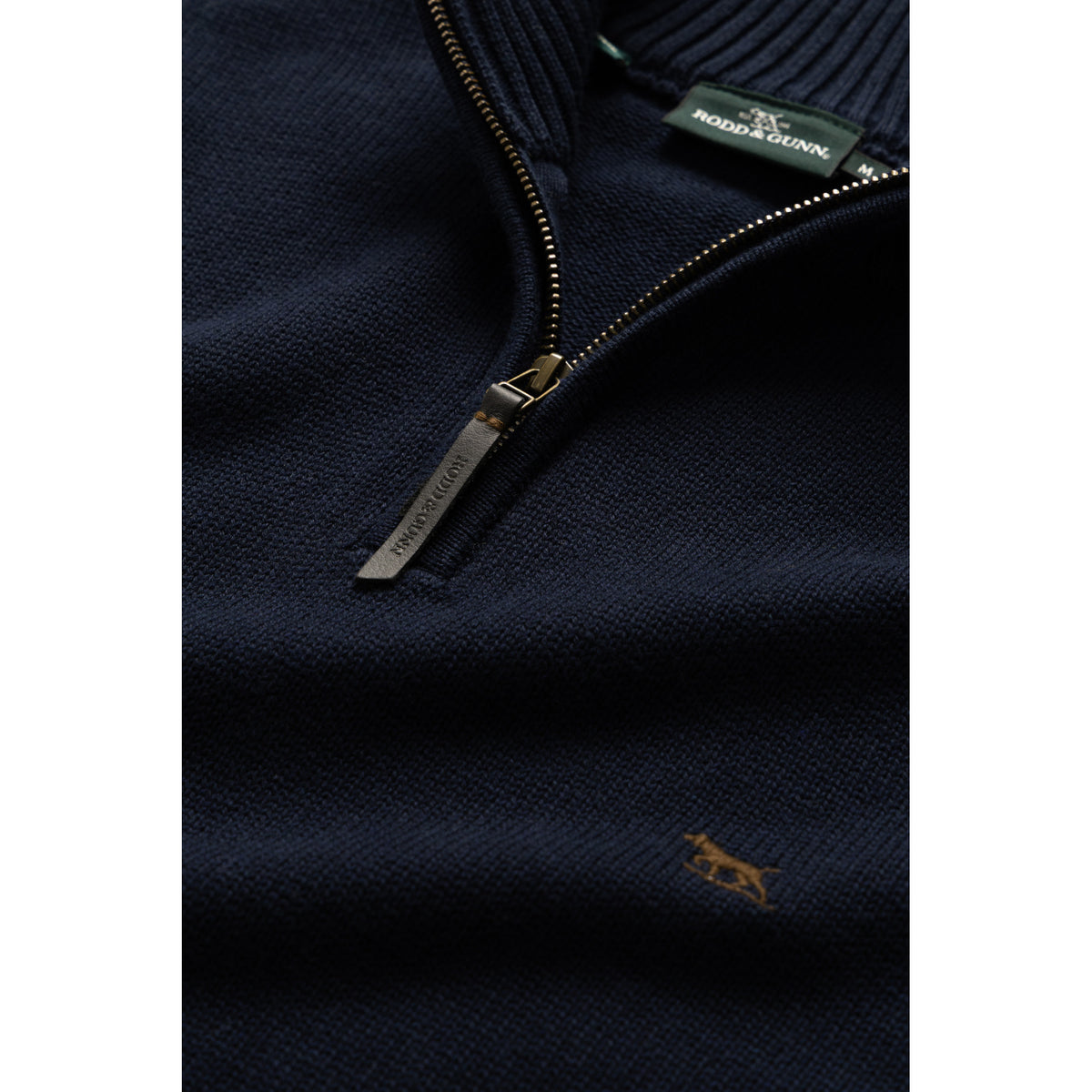 Rodd & Gunn Merrick Bay Sapphire 1/4 Zip Knit